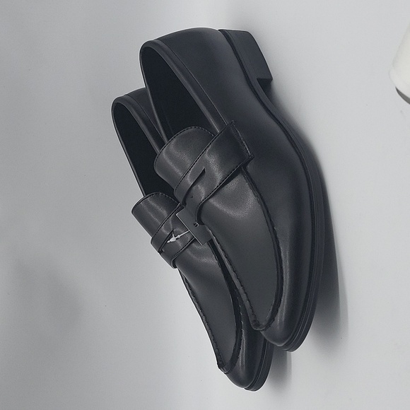 1127- Perry Ellis Men's Shoes Black Color Size 9 NWT - Picture 2 of 10